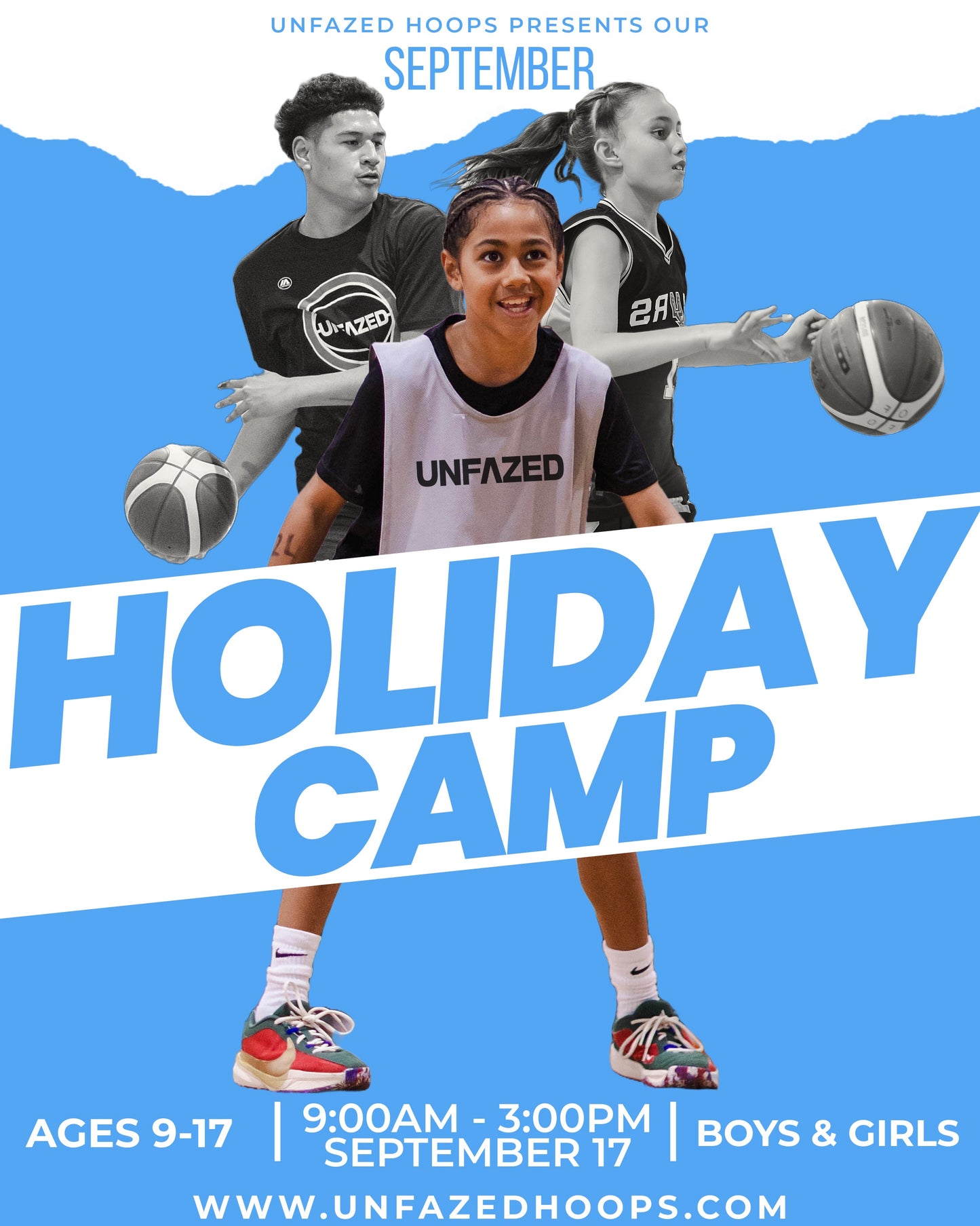 Unfazed Hoops Holiday Camp